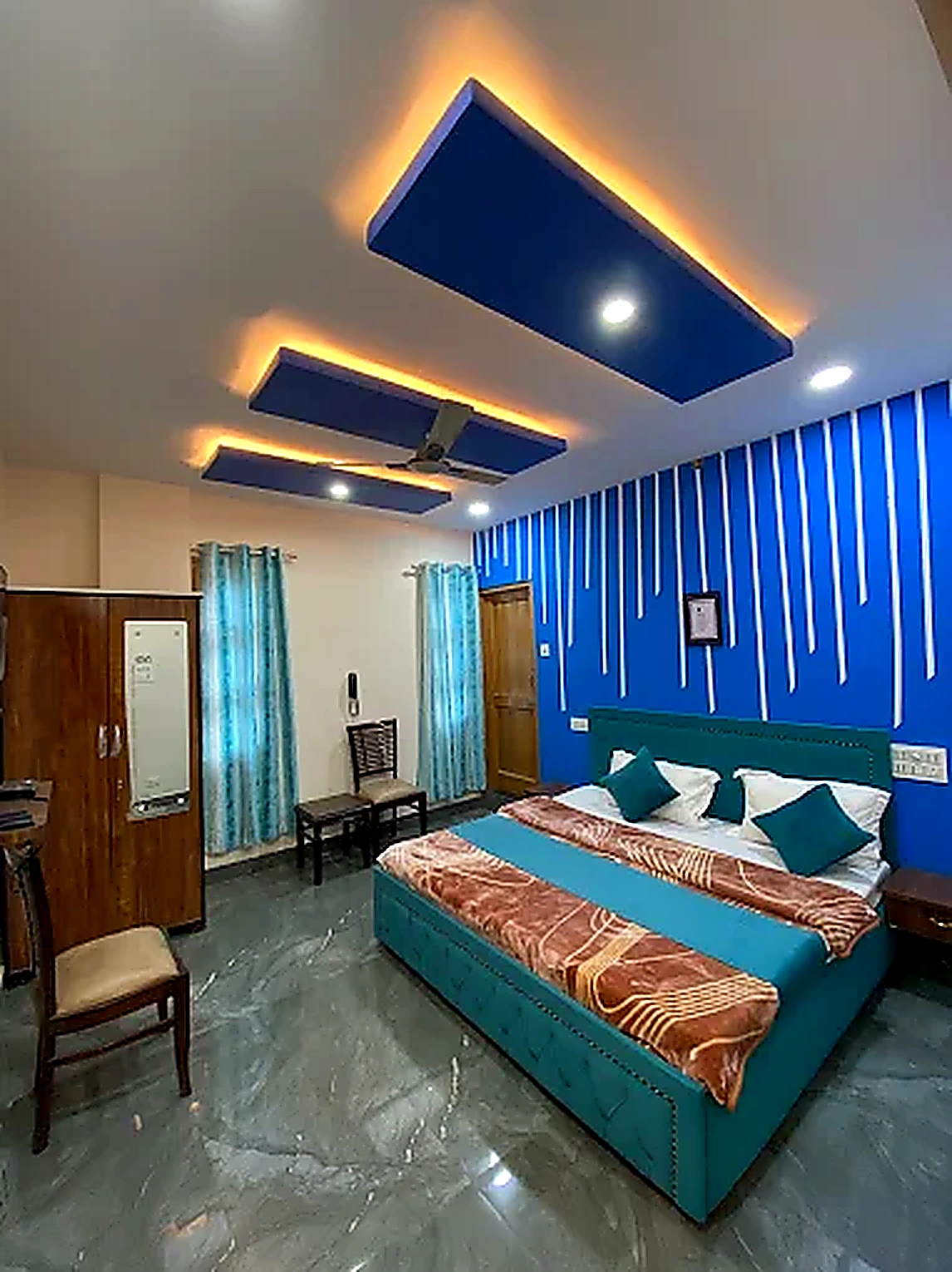 Real blue executive suite