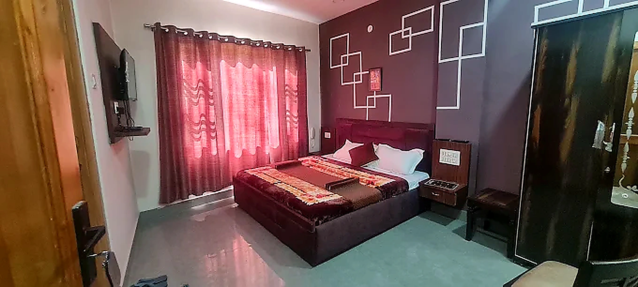 Real chocolate bedroom